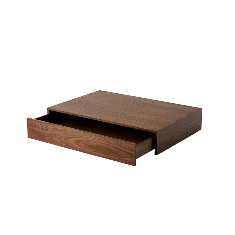 Table basse MASS WIDE avec tiroir Noyer NEW WORKS