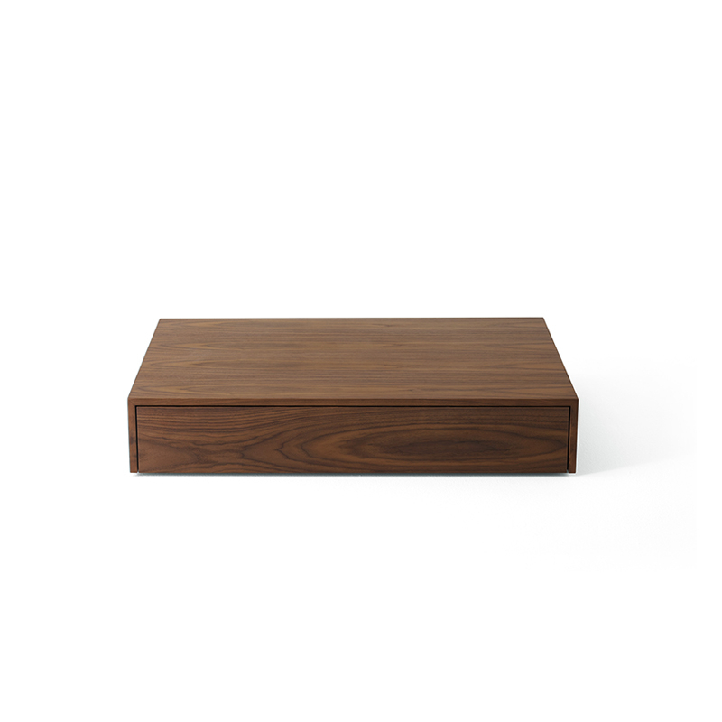 Table basse MASS WIDE avec tiroir Noyer NEW WORKS