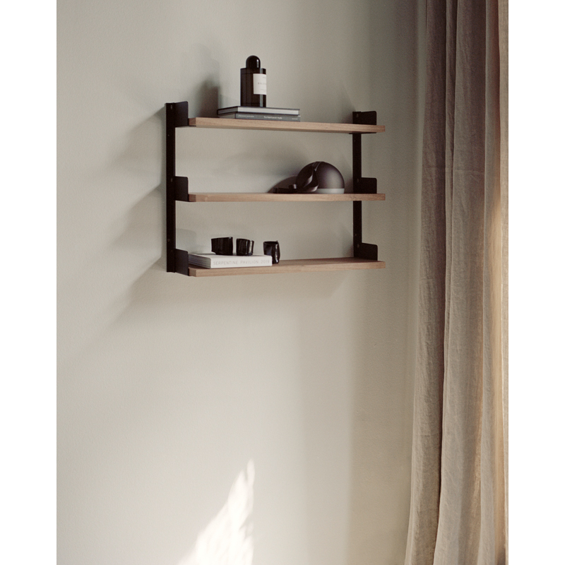 Etagère NEW WORKS TEA SHELF Chêne/ noir NEW WORKS