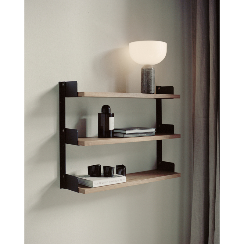 Etagère NEW WORKS TEA SHELF Chêne/ noir NEW WORKS