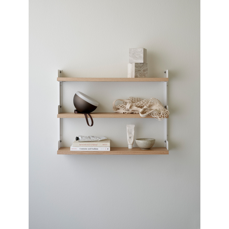 Etagère NEW WORKS TEA SHELF Chêne/ blanc NEW WORKS