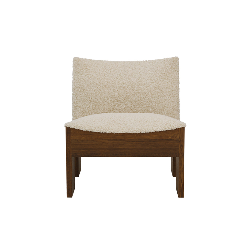 Fauteuil TENON Chêne fumé/ Drake Spacedust NEW WORKS