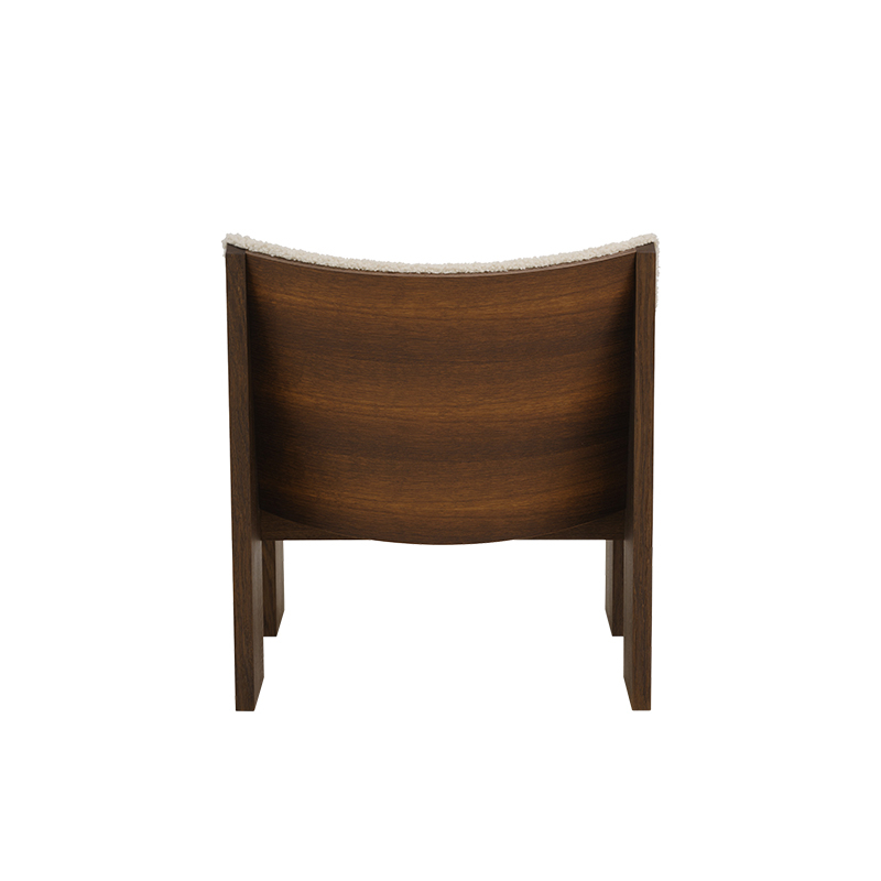 Fauteuil TENON Chêne fumé/ Drake Spacedust NEW WORKS