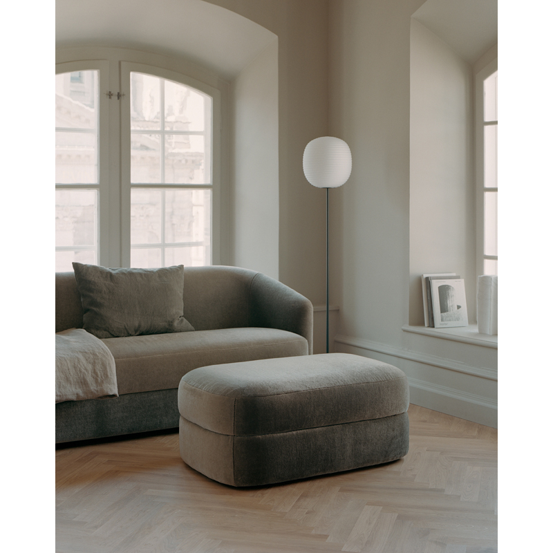 Pouf COVENT Medium Barnum Dark Taupe 10 NEW WORKS