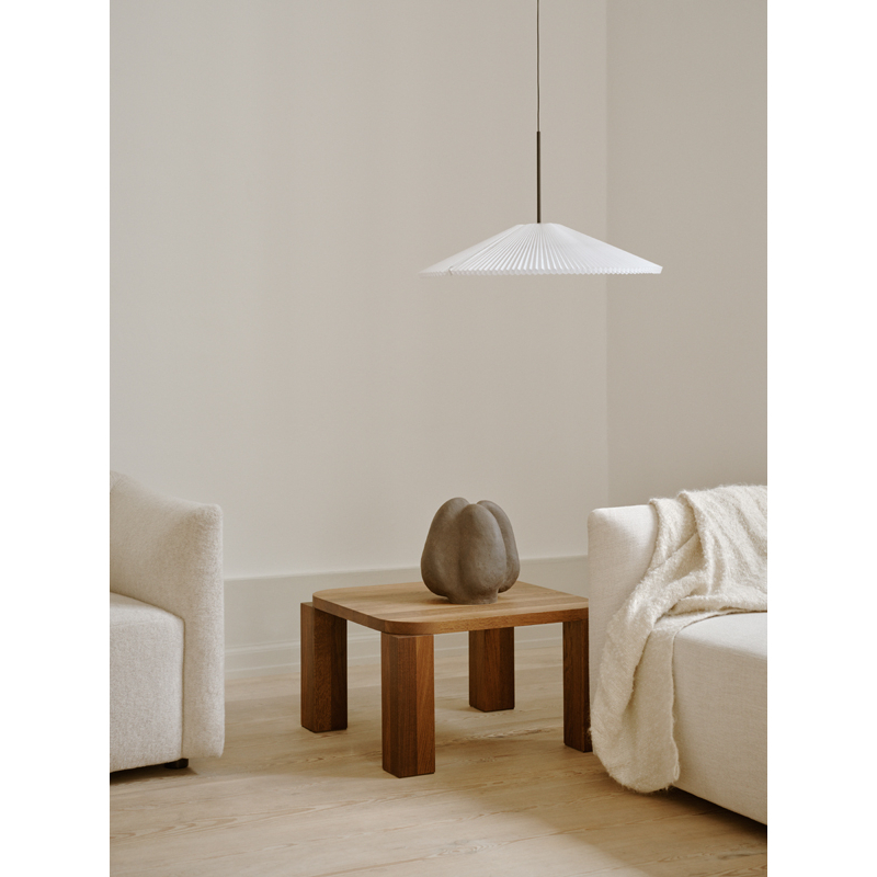 Table basse ATLAS 60x60 Chêne fumé NEW WORKS
