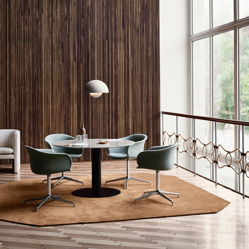 Tapis THE MOOR AP8 Marron doré AND TRADITION