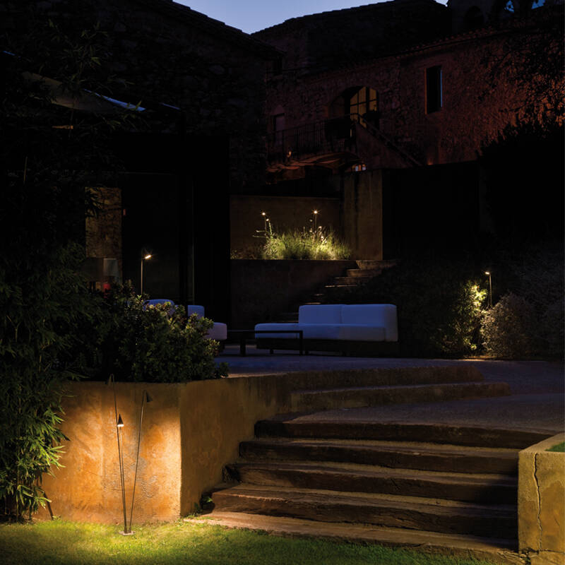 Luminaire extérieur Lampadaire BRISA 4640 Kaki VIBIA