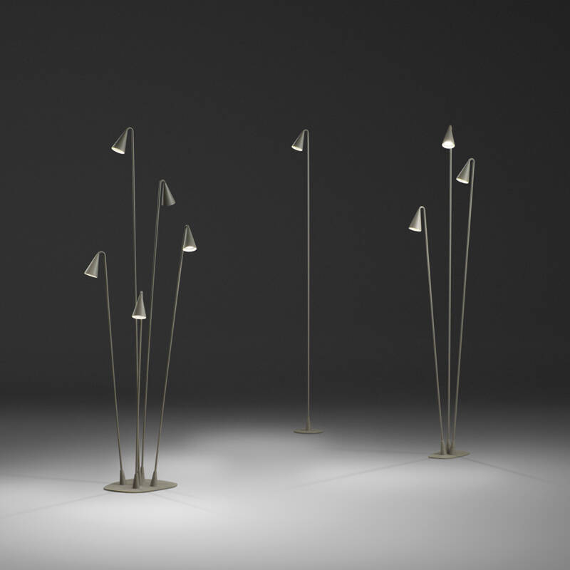 Luminaire extérieur Lampadaire BRISA 4640 Kaki VIBIA