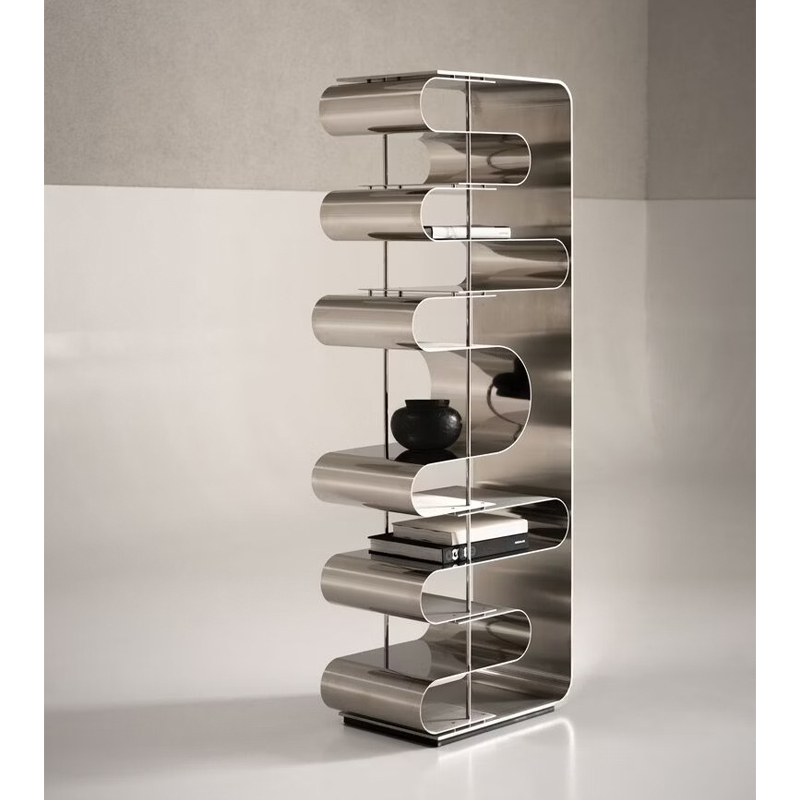 Etagère DUNE Acier poli BAXTER MADE IN ITALY