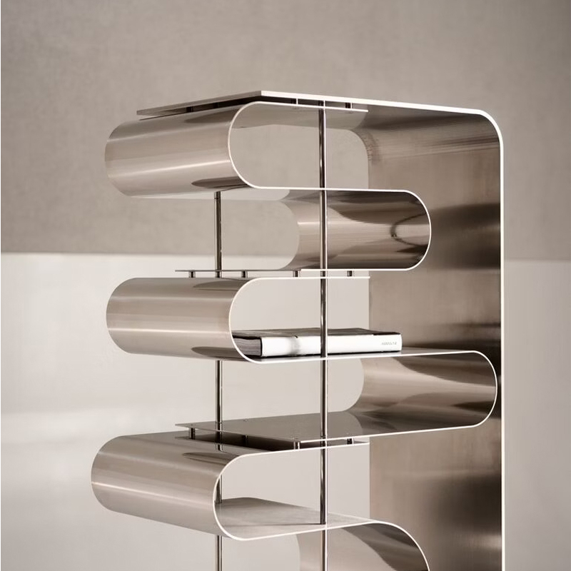 Etagère DUNE Acier poli BAXTER MADE IN ITALY