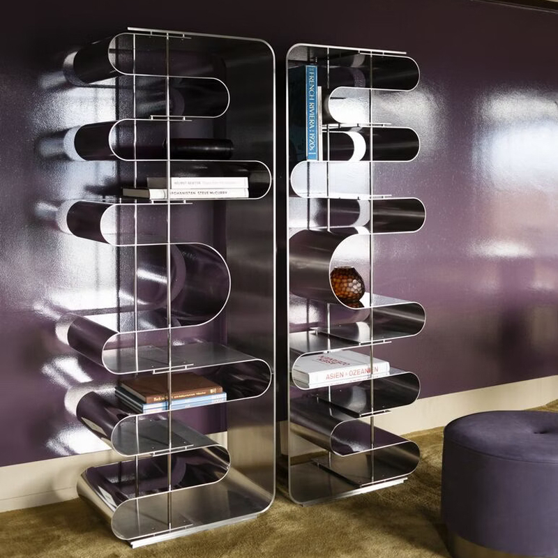 Etagère DUNE Acier poli BAXTER MADE IN ITALY