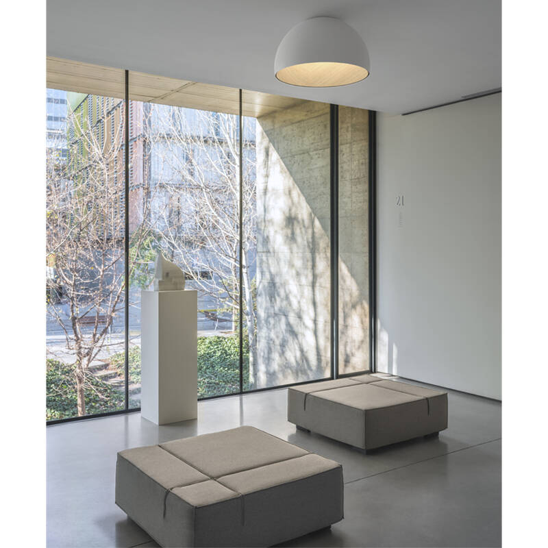 Plafonnier DUO 4878 Ø 70 Blanc VIBIA
