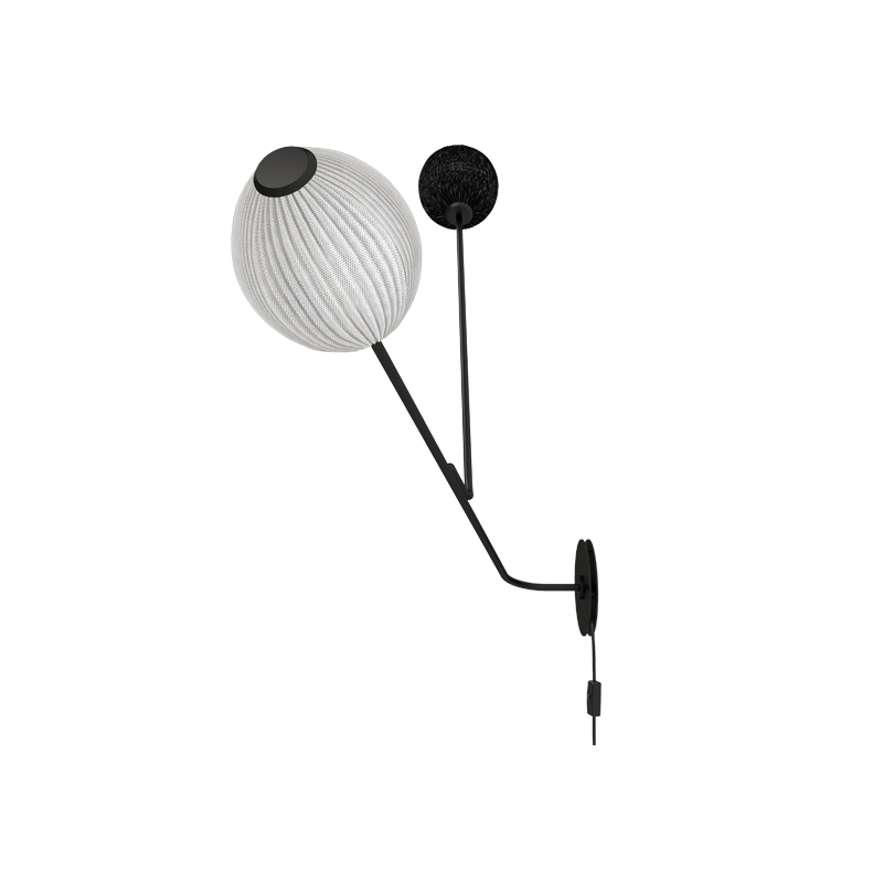 Applique SATELLITE Noir et blanc GUBI
