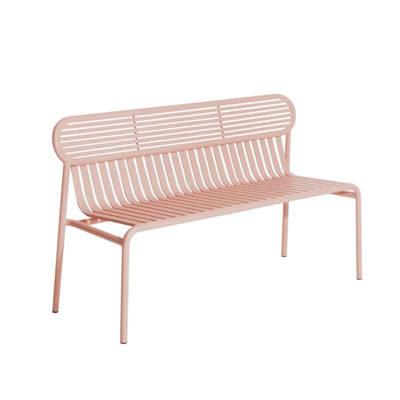 Banc WEEK-END Rose PETITE FRITURE