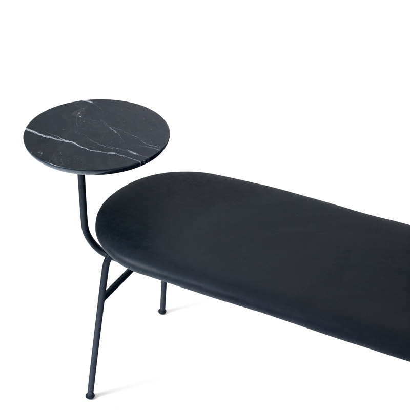 Banc AFTEROOM BENCH Noir AUDO COPENHAGEN
