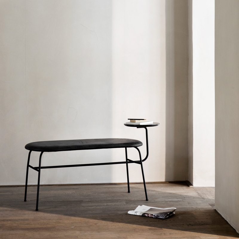 Banc AFTEROOM BENCH Noir AUDO COPENHAGEN