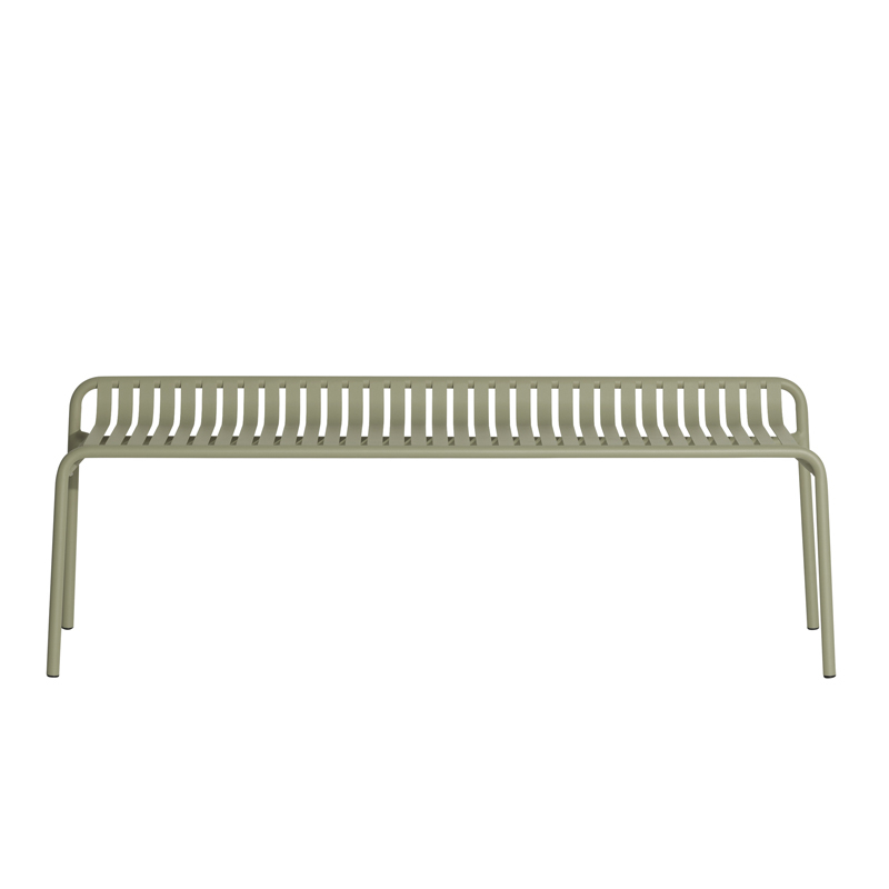 Banc extérieur WEEK-END sans dossier Vert jade PETITE FRITURE