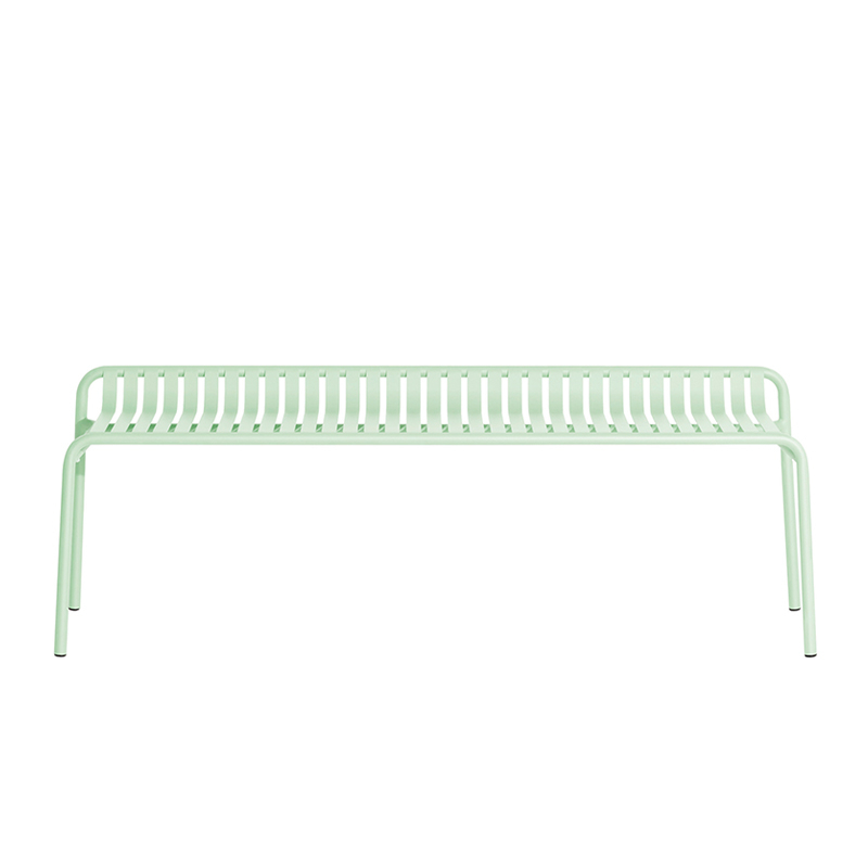 Banc extérieur WEEK-END sans dossier Vert pastel PETITE FRITURE
