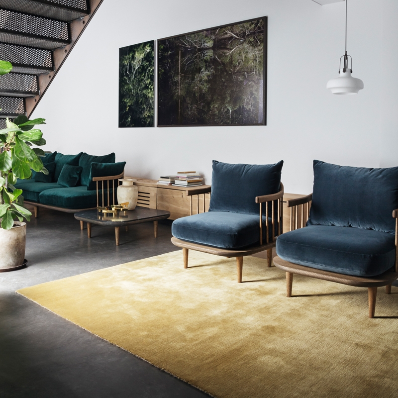 Fauteuil FLY SC10 Hot Madison 094/ chêne blanchi AND TRADITION