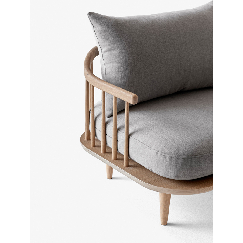 Fauteuil FLY SC10 Hot Madison 094/ chêne blanchi AND TRADITION