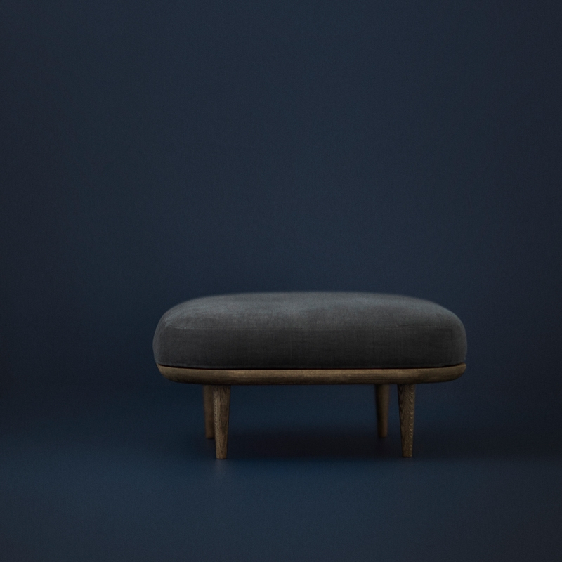 Pouf FLY SC9 Hot Madison 094/ chêne blanchi AND TRADITION