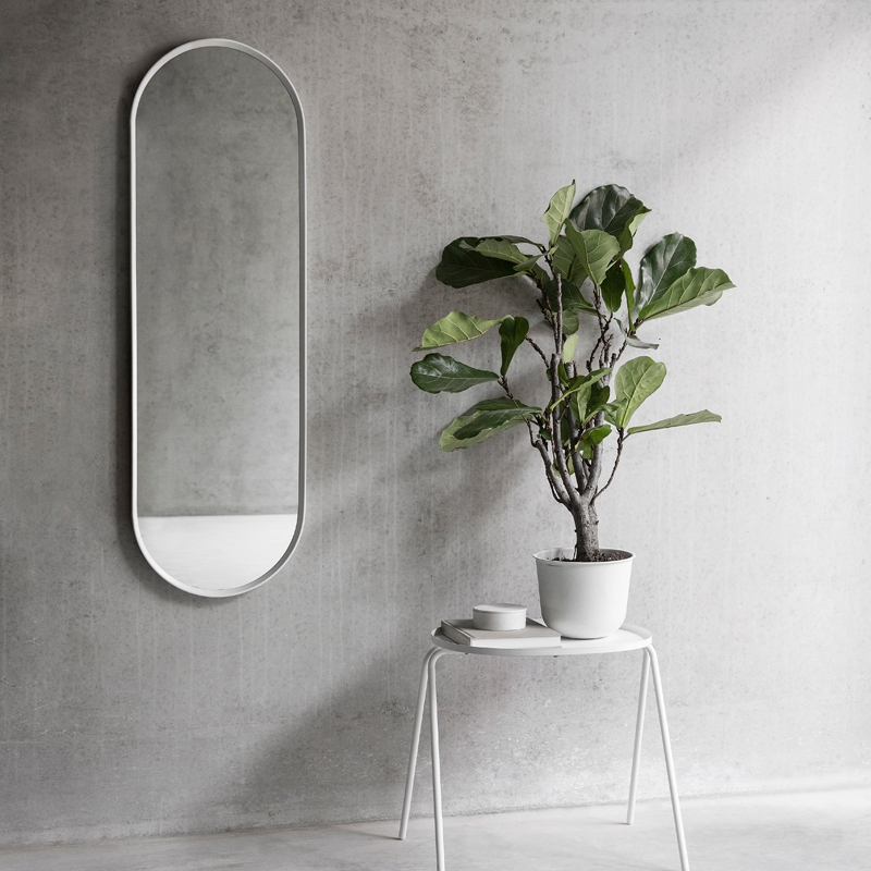 Miroir NORM OVAL Noir AUDO COPENHAGEN