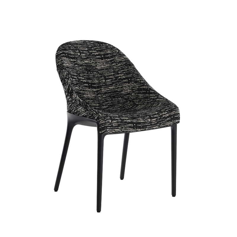 Chaise ELEGANZA ELA Melange noir KARTELL