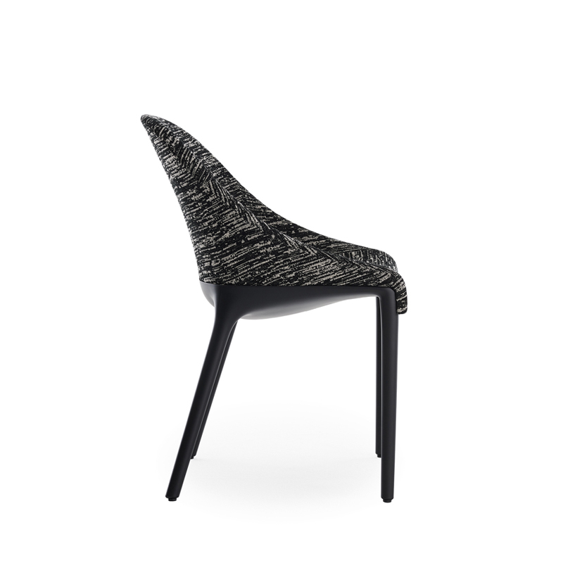 Chaise ELEGANZA ELA Melange noir KARTELL
