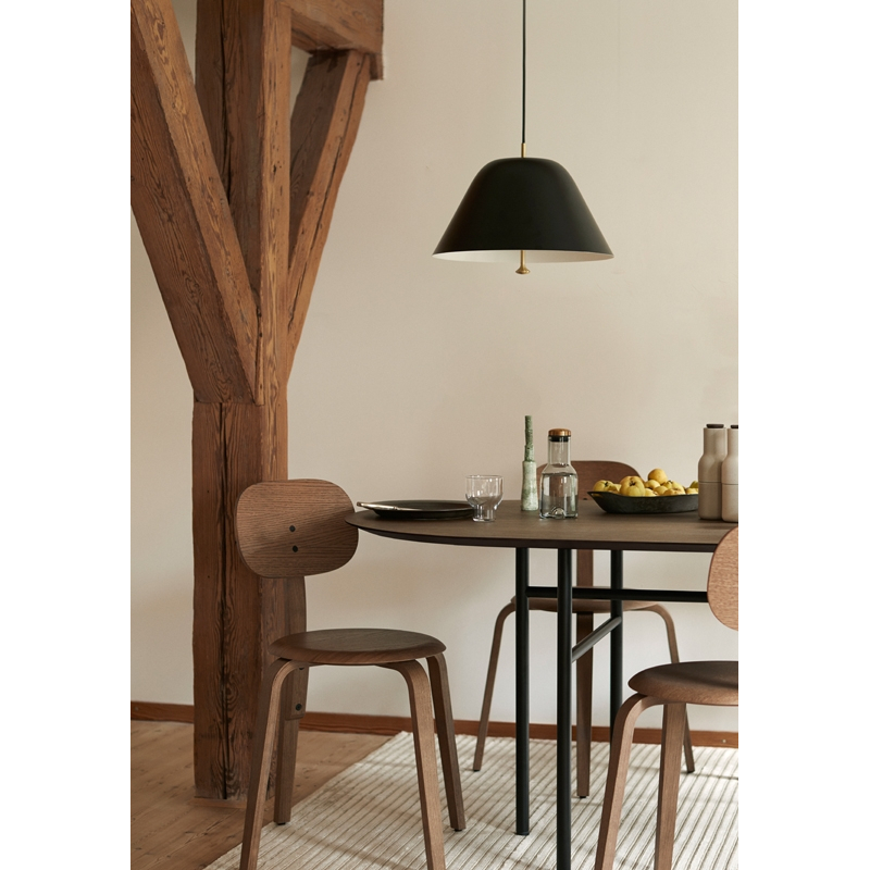 Table SNAREGADE Ovale Chêne foncé AUDO COPENHAGEN