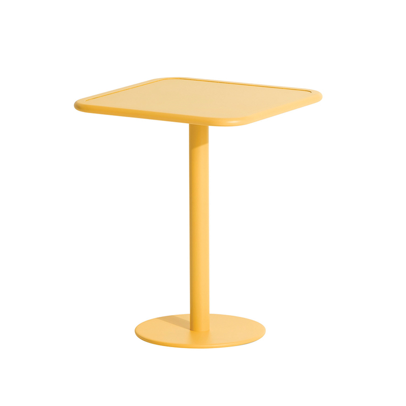 Table extérieur WEEK-END carrée Safran PETITE FRITURE