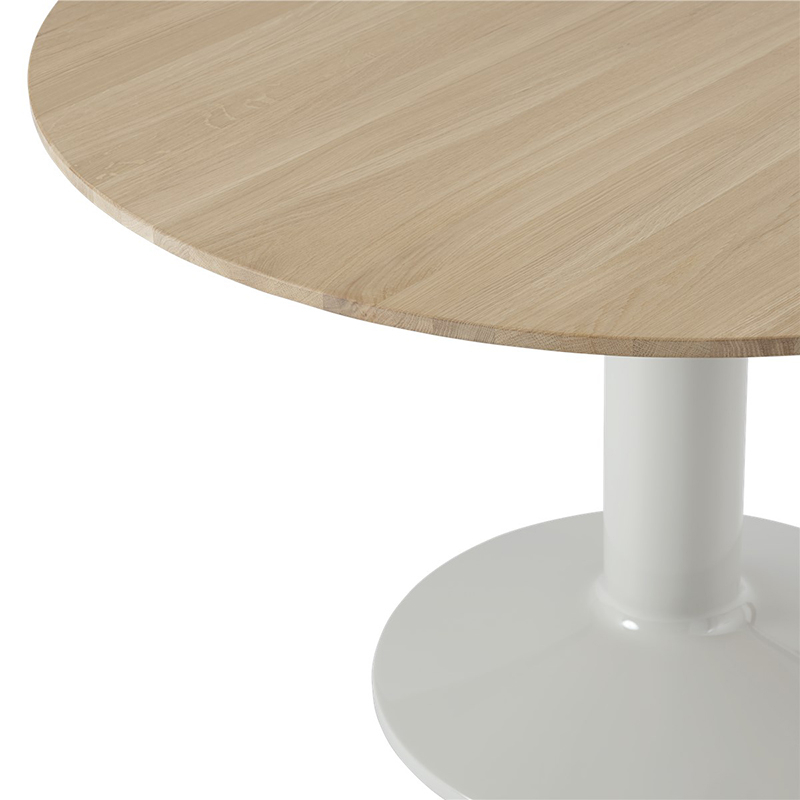 Table MIDST Ø 120 Chêne/ gris MUUTO
