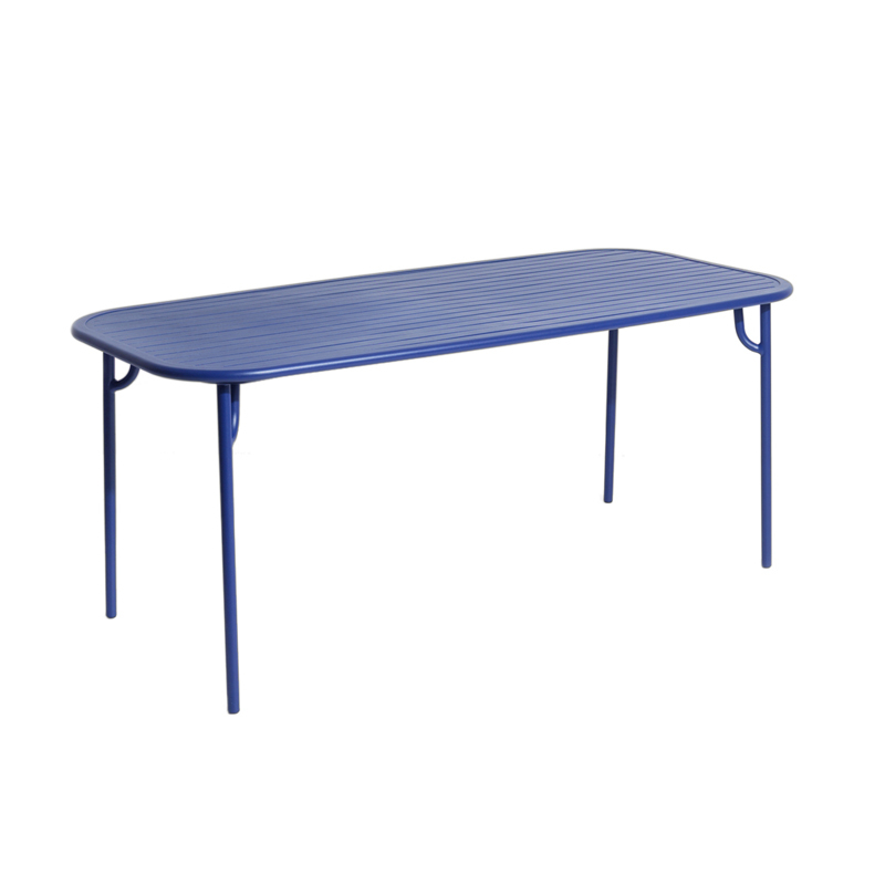 Table extérieur WEEK-END rectangulaire Bleu PETITE FRITURE