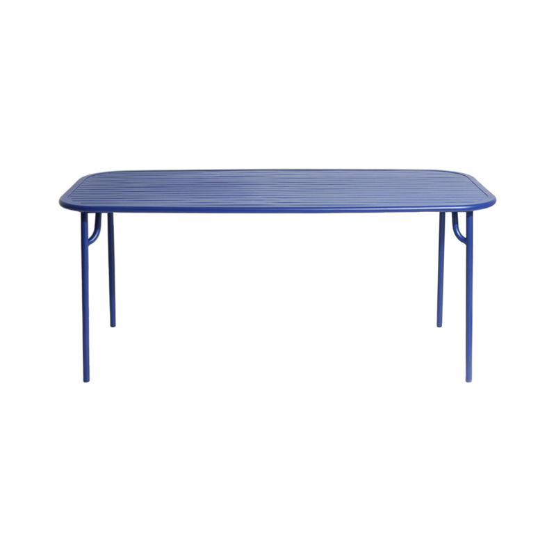 Table extérieur WEEK-END rectangulaire Bleu PETITE FRITURE