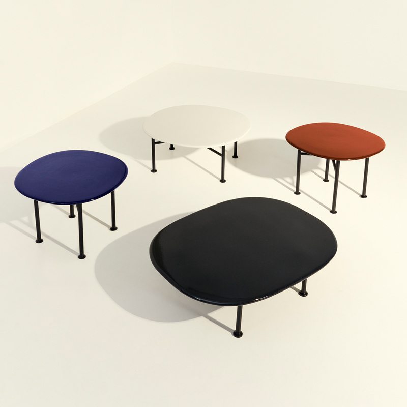 Table basse CARMEL 87,5X70 Noir GUBI