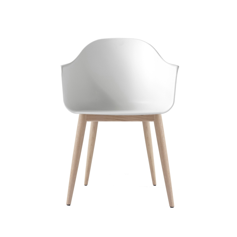 Chaise HARBOUR pieds bois Blanc AUDO COPENHAGEN
