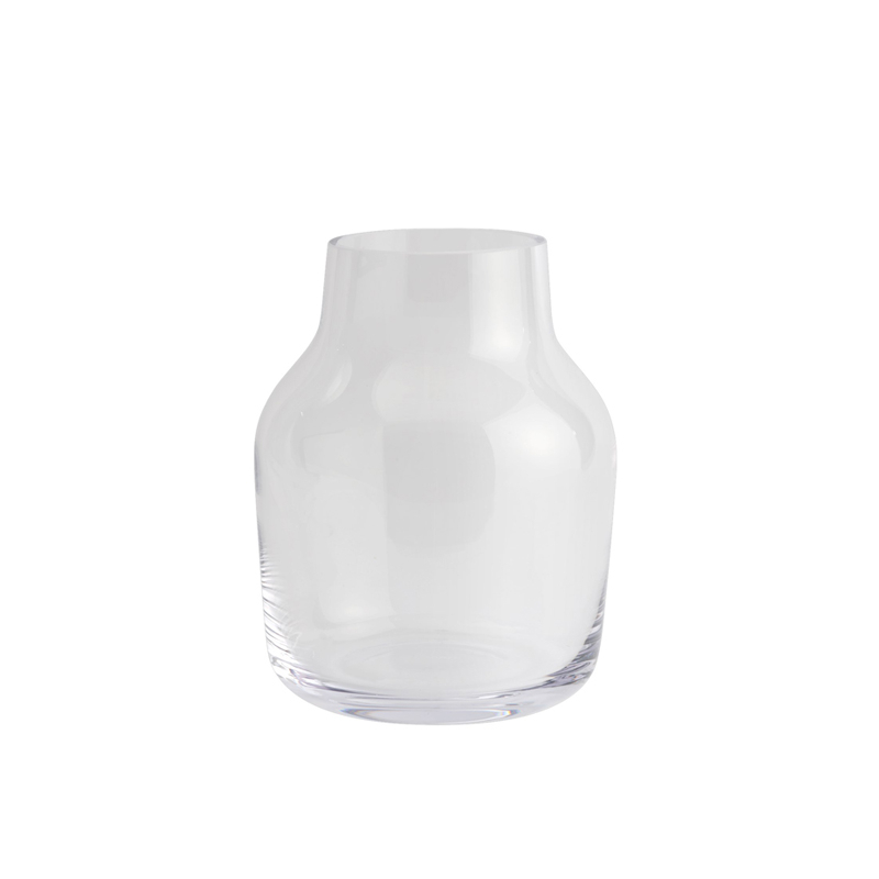 Vase Vase SILENT Ø 15 Transparent MUUTO