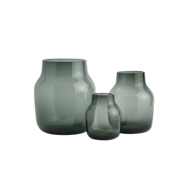 Vase Vase SILENT Ø 20 Vert foncé MUUTO