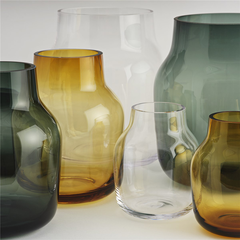 Vase Vase SILENT Ø 20 Vert foncé MUUTO