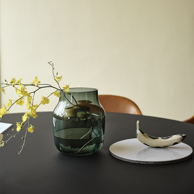 Vase Vase SILENT Ø 20 Vert foncé MUUTO