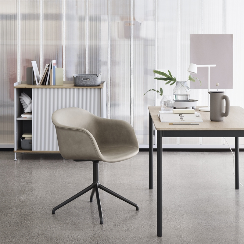 Meuble de rangement ENFOLD Buffet L 100 Noir MUUTO