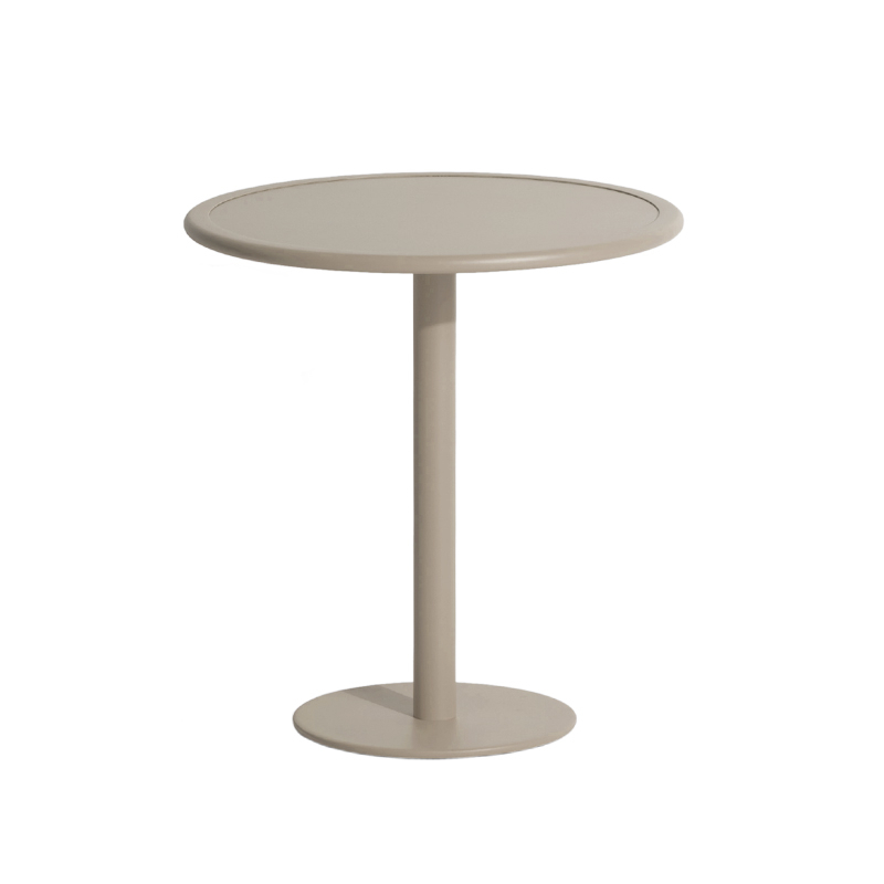 Table extérieur WEEK-END ronde Dune PETITE FRITURE