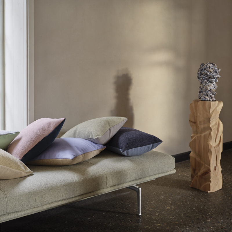Coussin Coussin MINGLE 45x45 Sable / lilas MUUTO