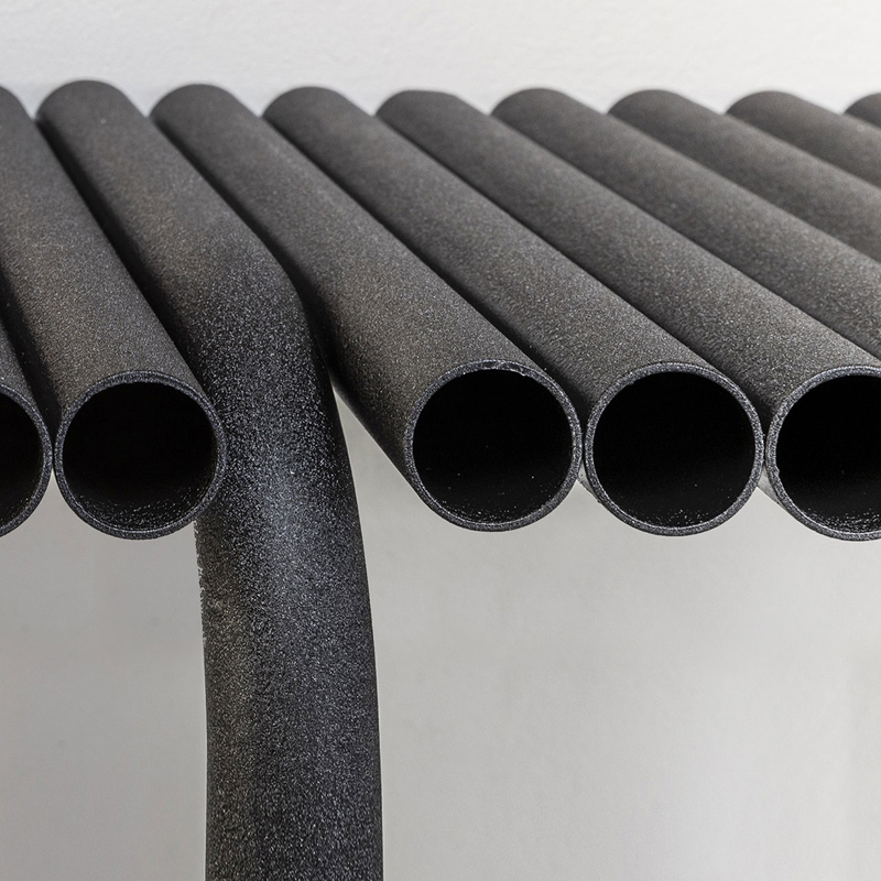 Table basse PIPELINES 175x60 Noir MOGG