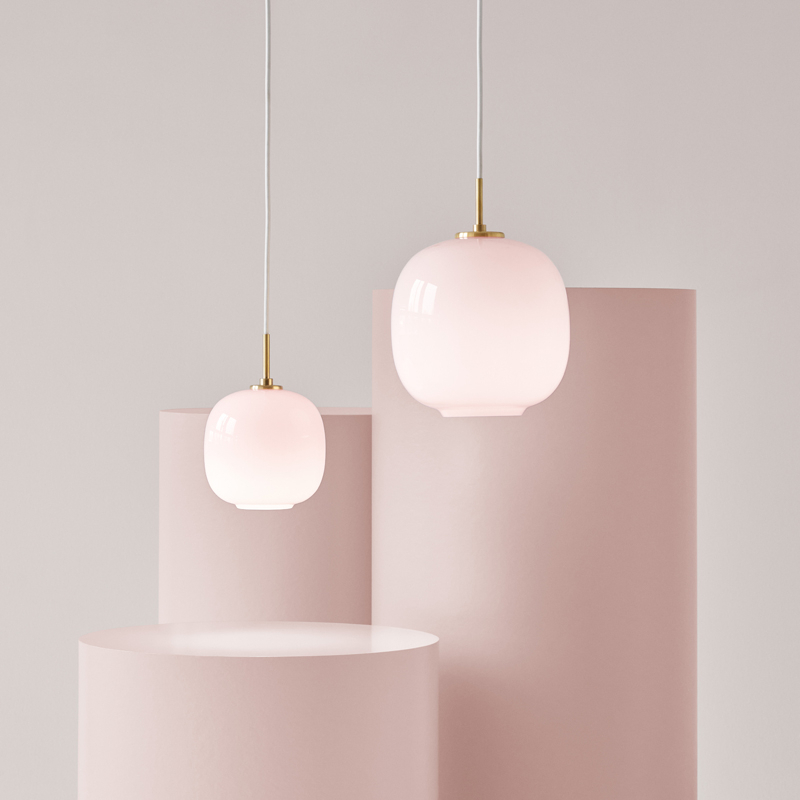 Suspension VL45 RADIOHUS Pale Rose Ø 17 Rose pâle LOUIS POULSEN