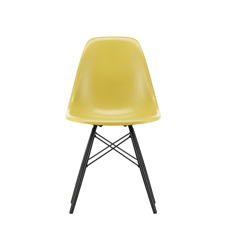 Chaise EAMES FIBERGLASS CHAIR DSW Ocre clair Eames VITRA