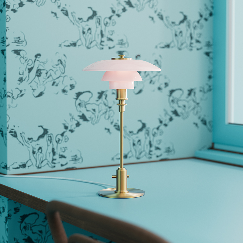 Lampe à poser PH 2/1 Pale Rose Rose pâle LOUIS POULSEN