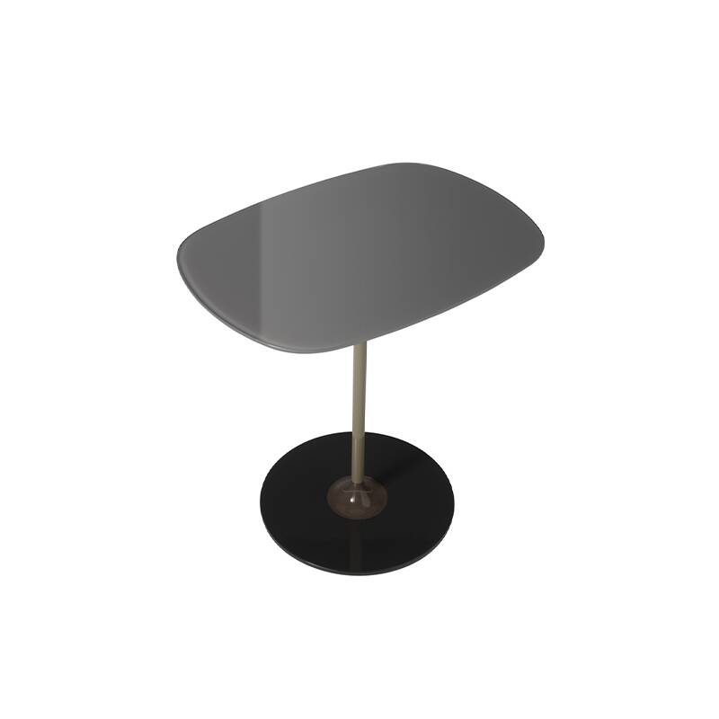 Table d'appoint guéridon THIERRY H 50 Gris KARTELL
