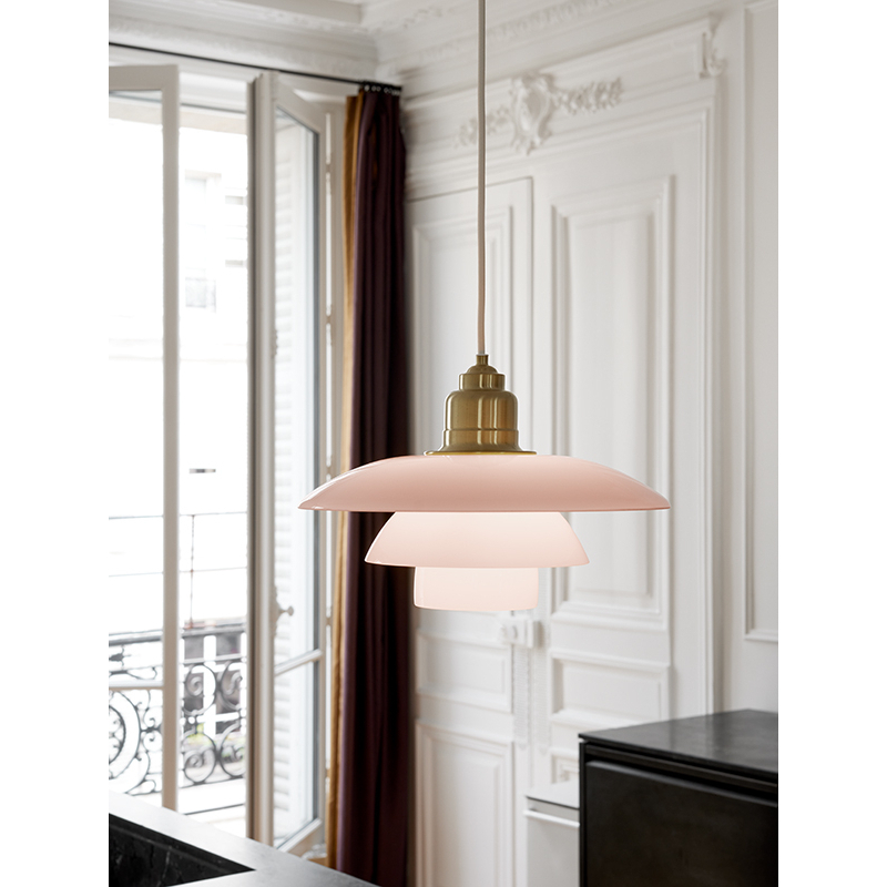 Suspension PH 3½-3 Pale Rose Rose pâle LOUIS POULSEN