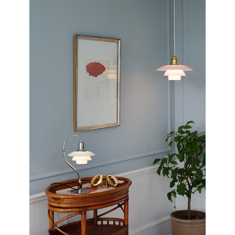 Suspension PH 3½-3 Pale Rose Rose pâle LOUIS POULSEN