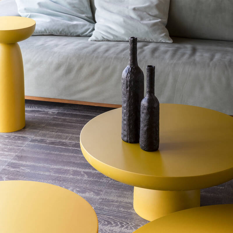 Table d'appoint guéridon OLO COLOURS Ø 30 Brun cuivré MOGG